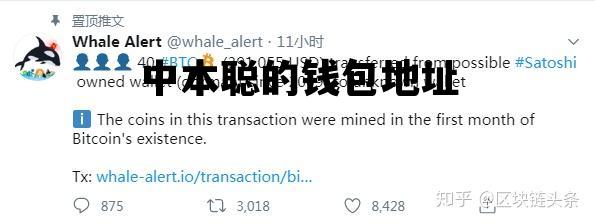 中本聪的钱包地址，中本聪 钱包地址